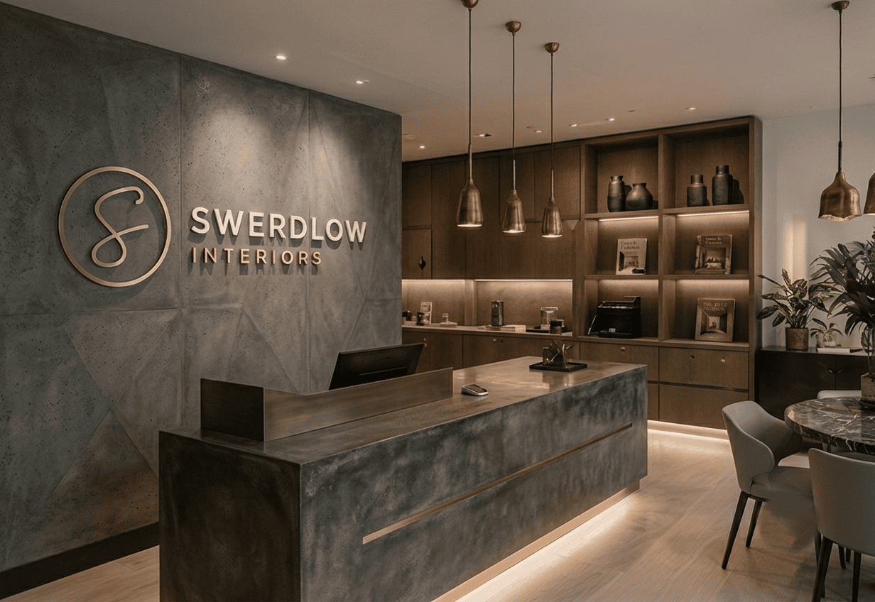 Swerdlow Interiors luxury showroom and craftsmanship